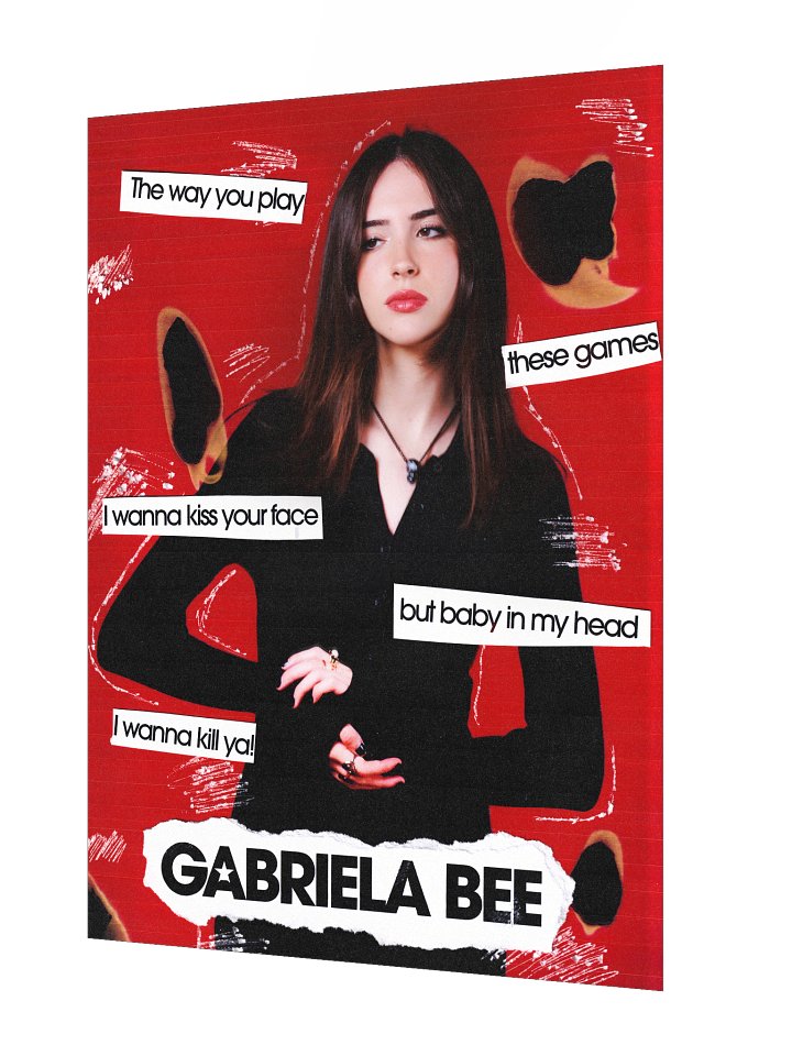 Gabriela Bee "I Dare Ya" Poster product image (2)