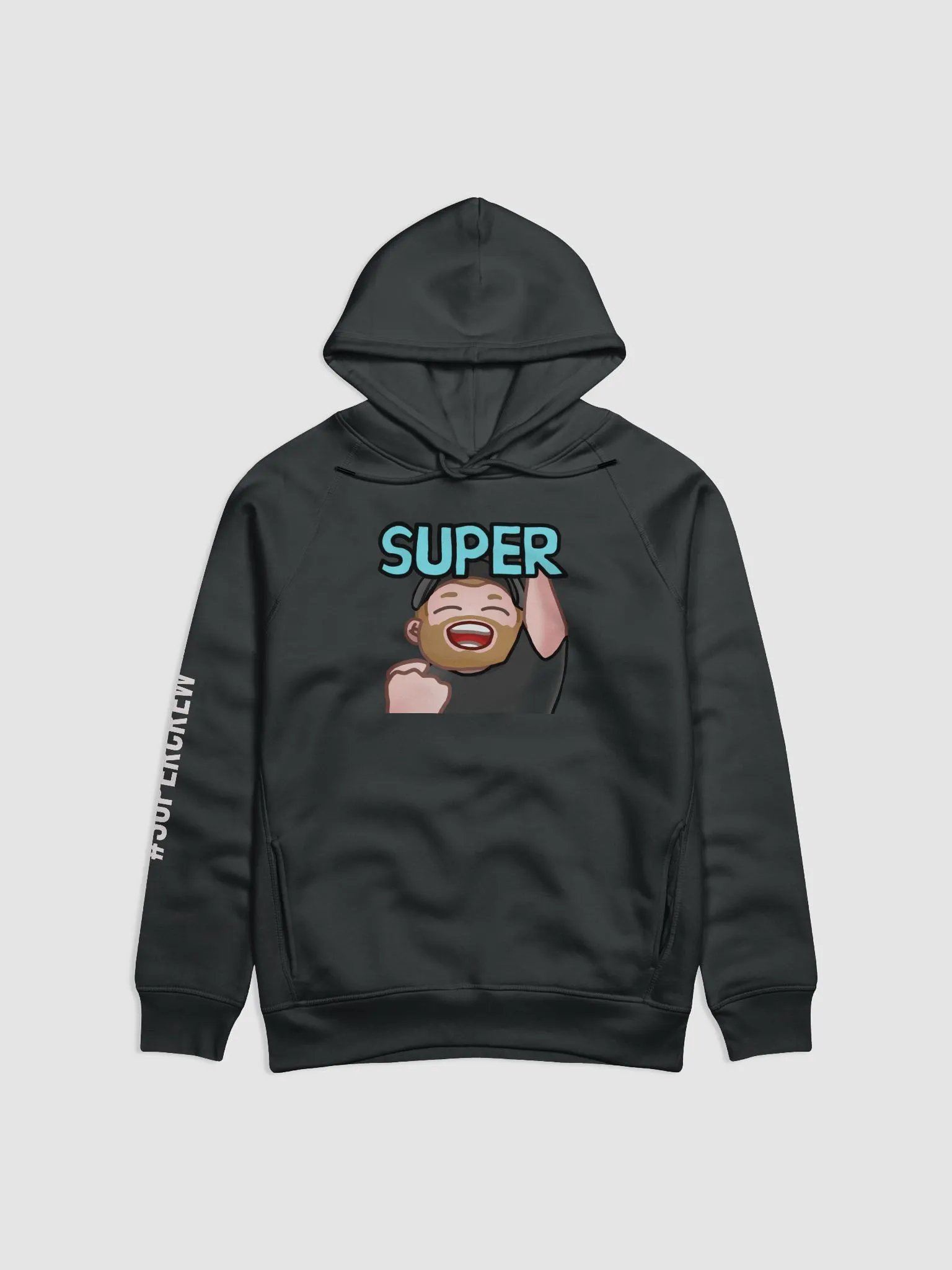 #supercrew - Eco Hoodie - Black product image (1)