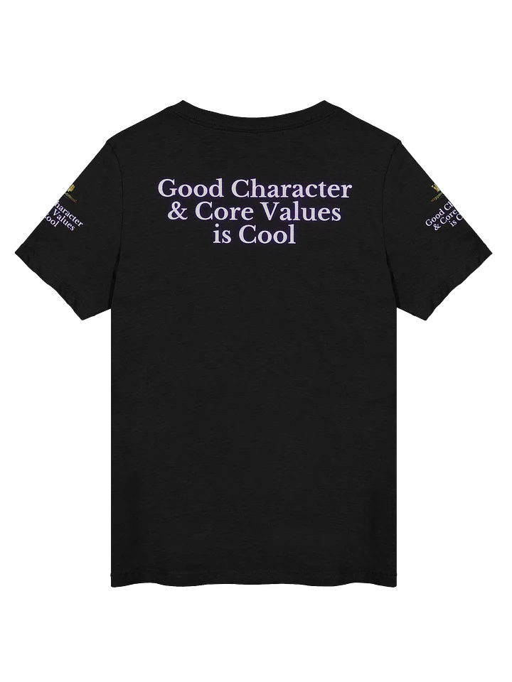 WigganOfficial “Good Character & Core Values is Cool” Women's Relaxed V-Neck T-Shirt product image (2)