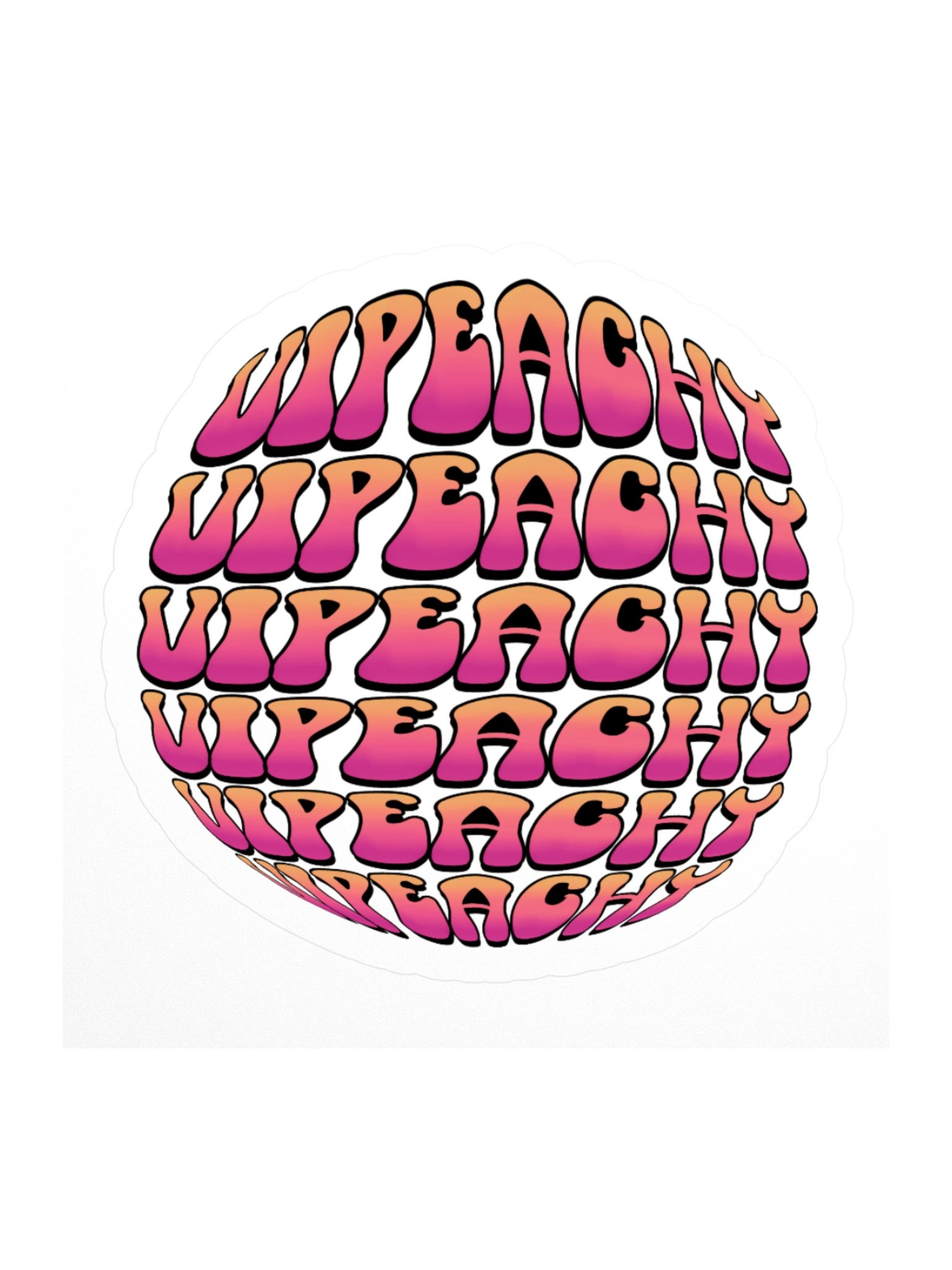 VIPeachy Groovy Sticker product image (2)