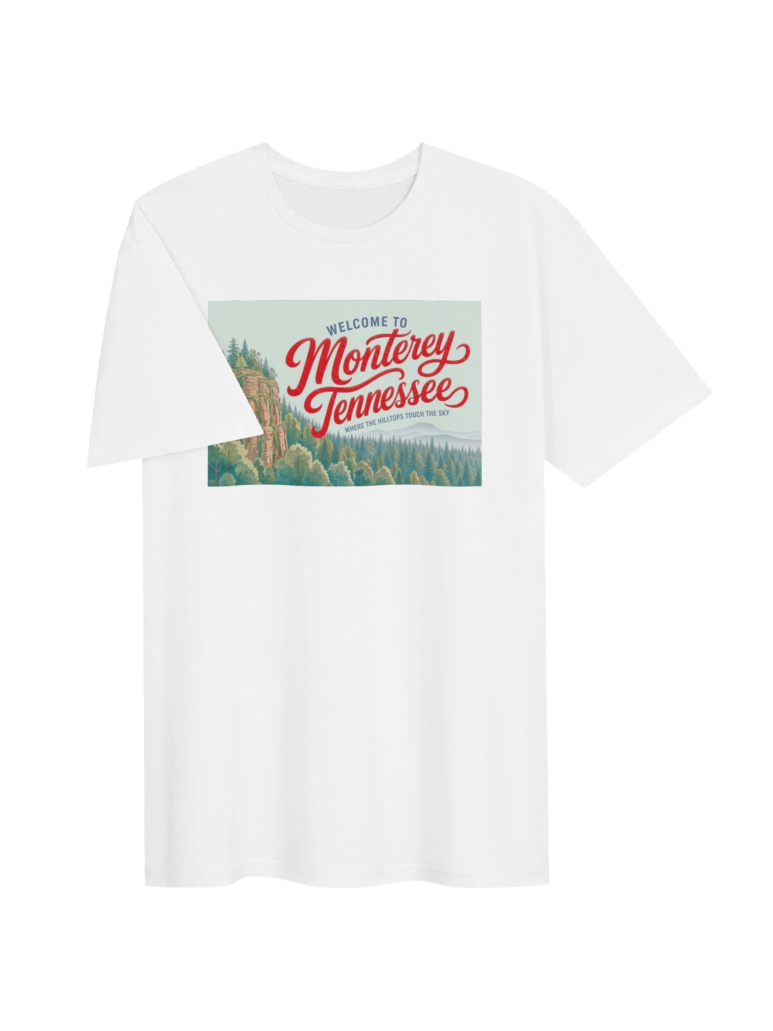 Mural & Main Monterey, Tennessee Mural T-Shirt product image (3)
