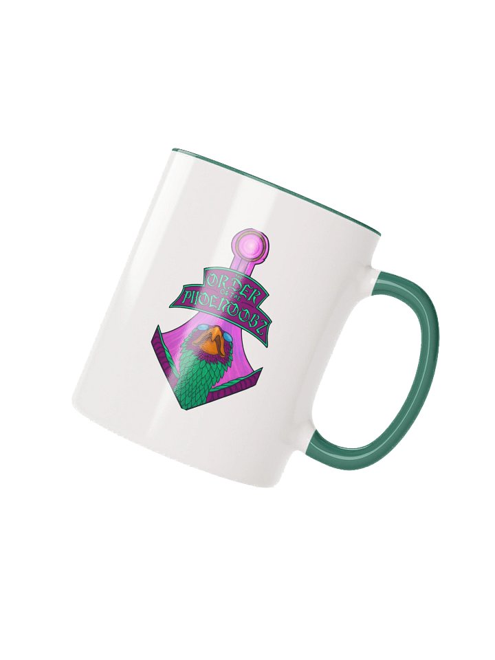 The Order of the Phoenoobz Team Ceramic Mug with Color Inside product image (5)