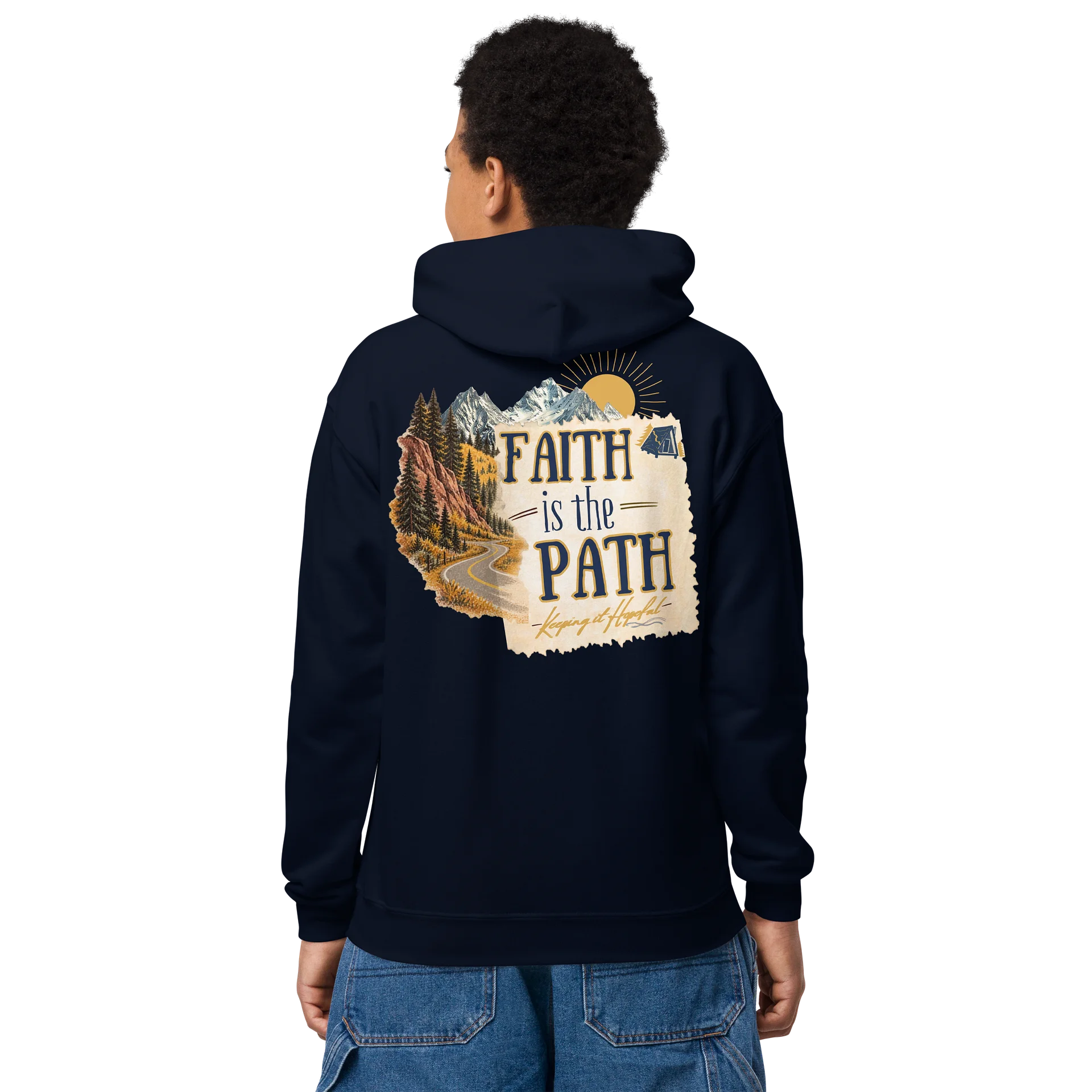 Faith Is the Path | Youth Boys Hoodie product image (2)