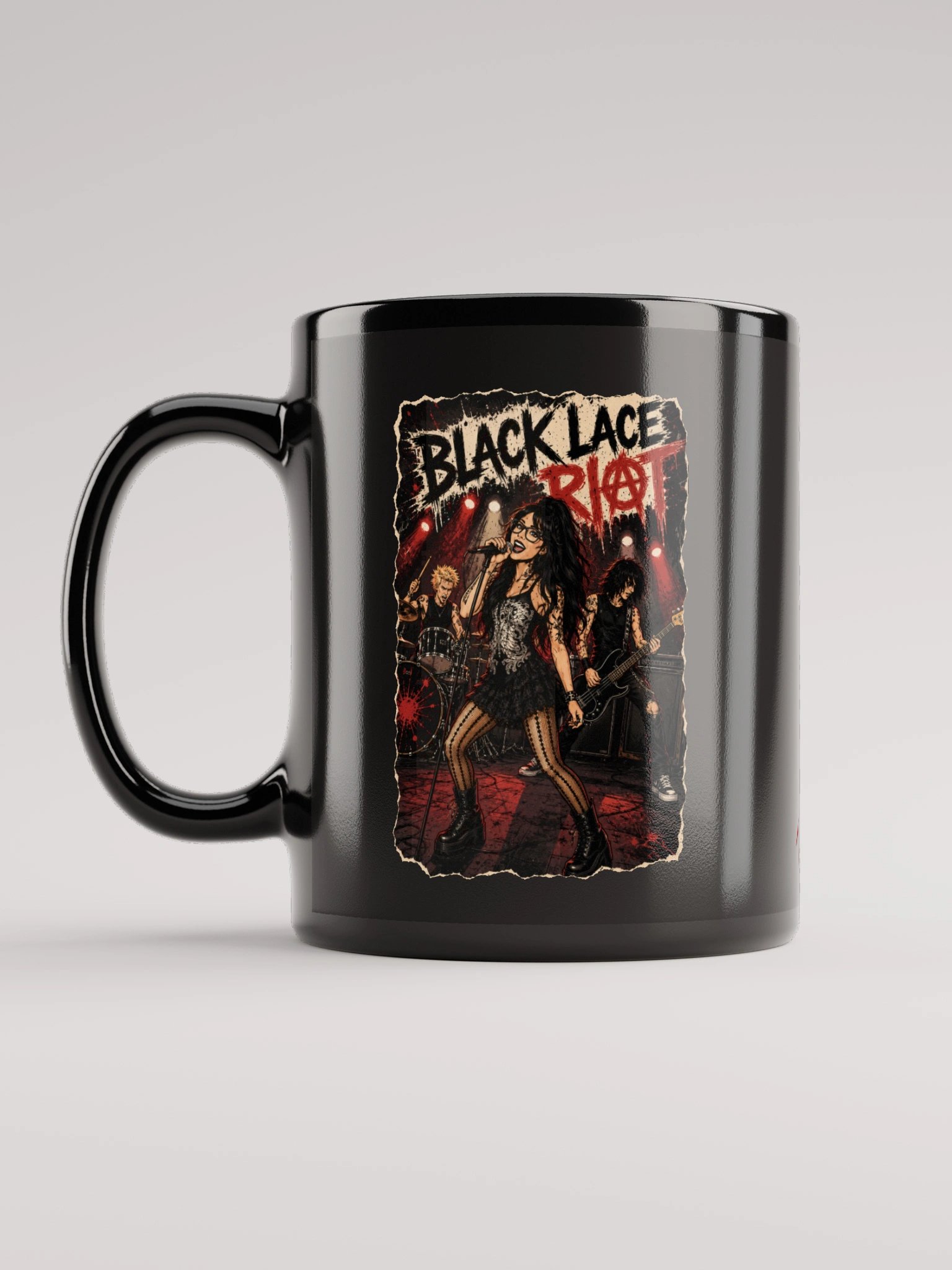 Black Lace Riot Mug product image (2)