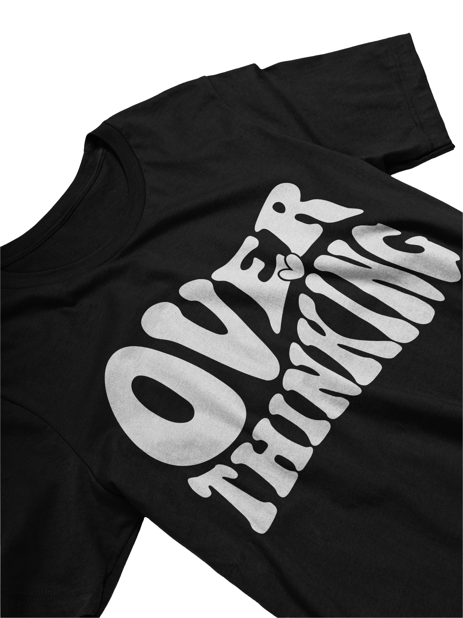 Overthinking – When Thoughts Take Over Unisex T-Shirt product image (3)