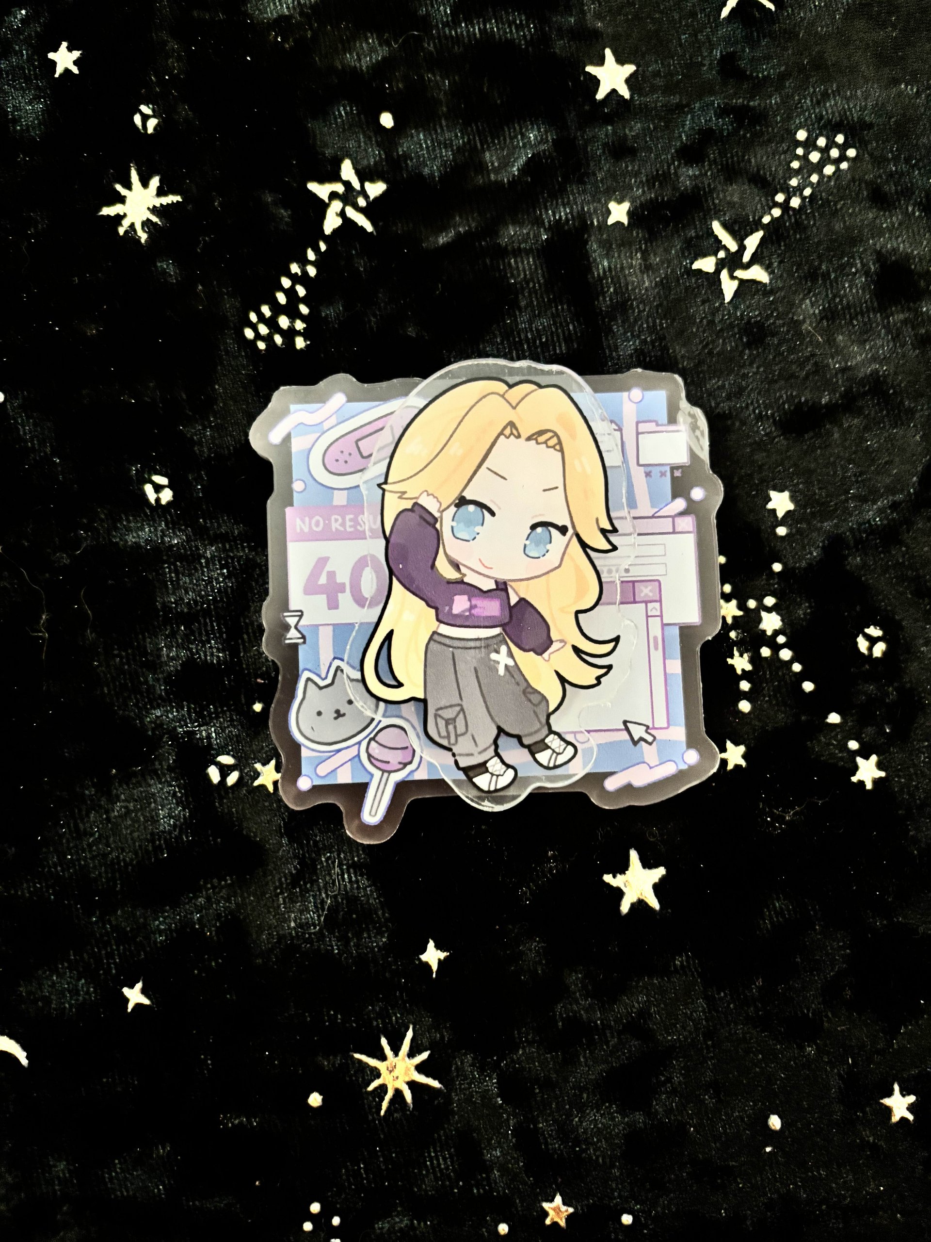 Raechit Spinny Boi Magnet product image (1)