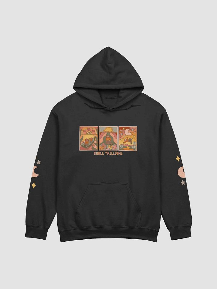 Tarot Trio with Celestial Sleeves - Gildan Brand Hoodie product image (8)