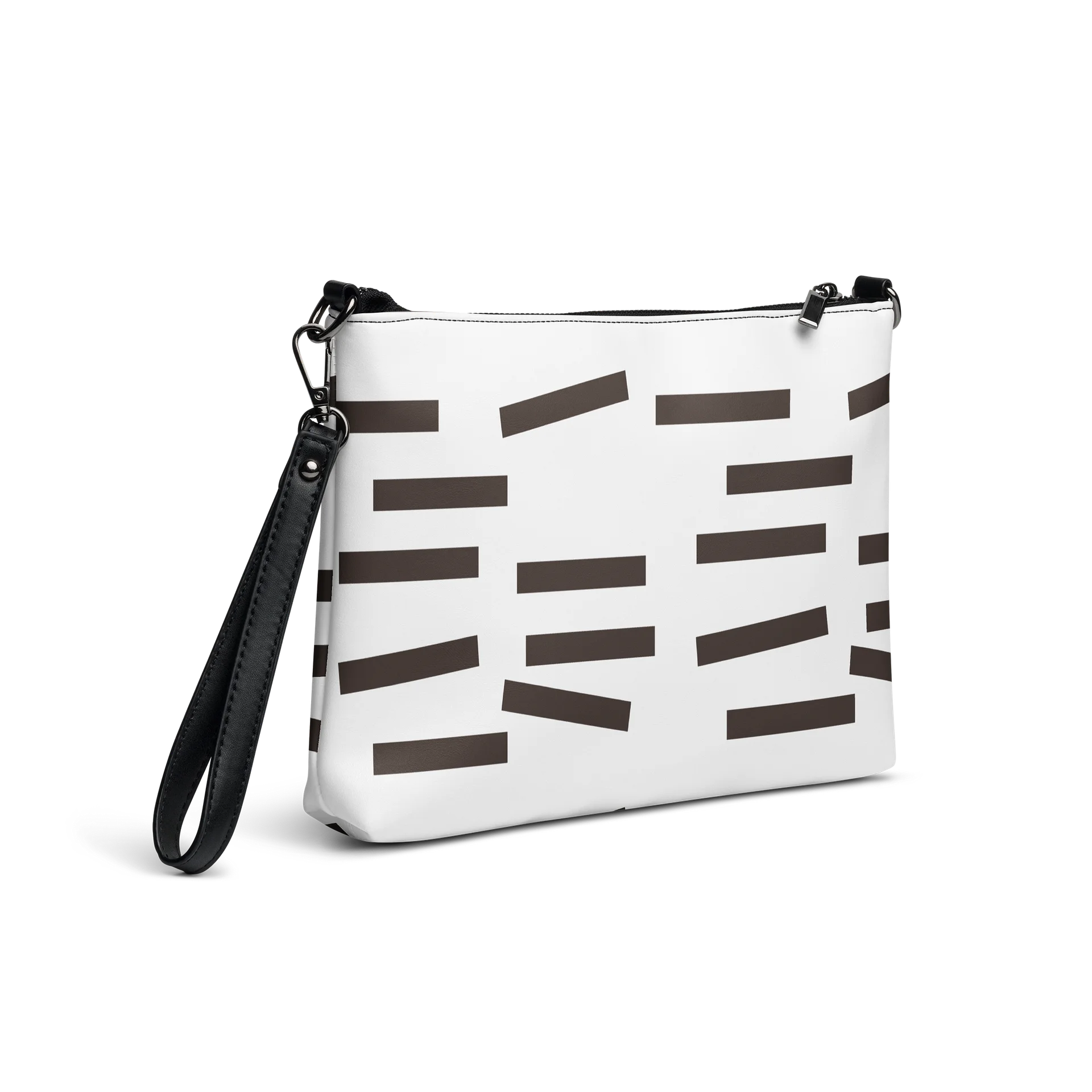 Monochrome Grid Crossbody Bag product image (5)