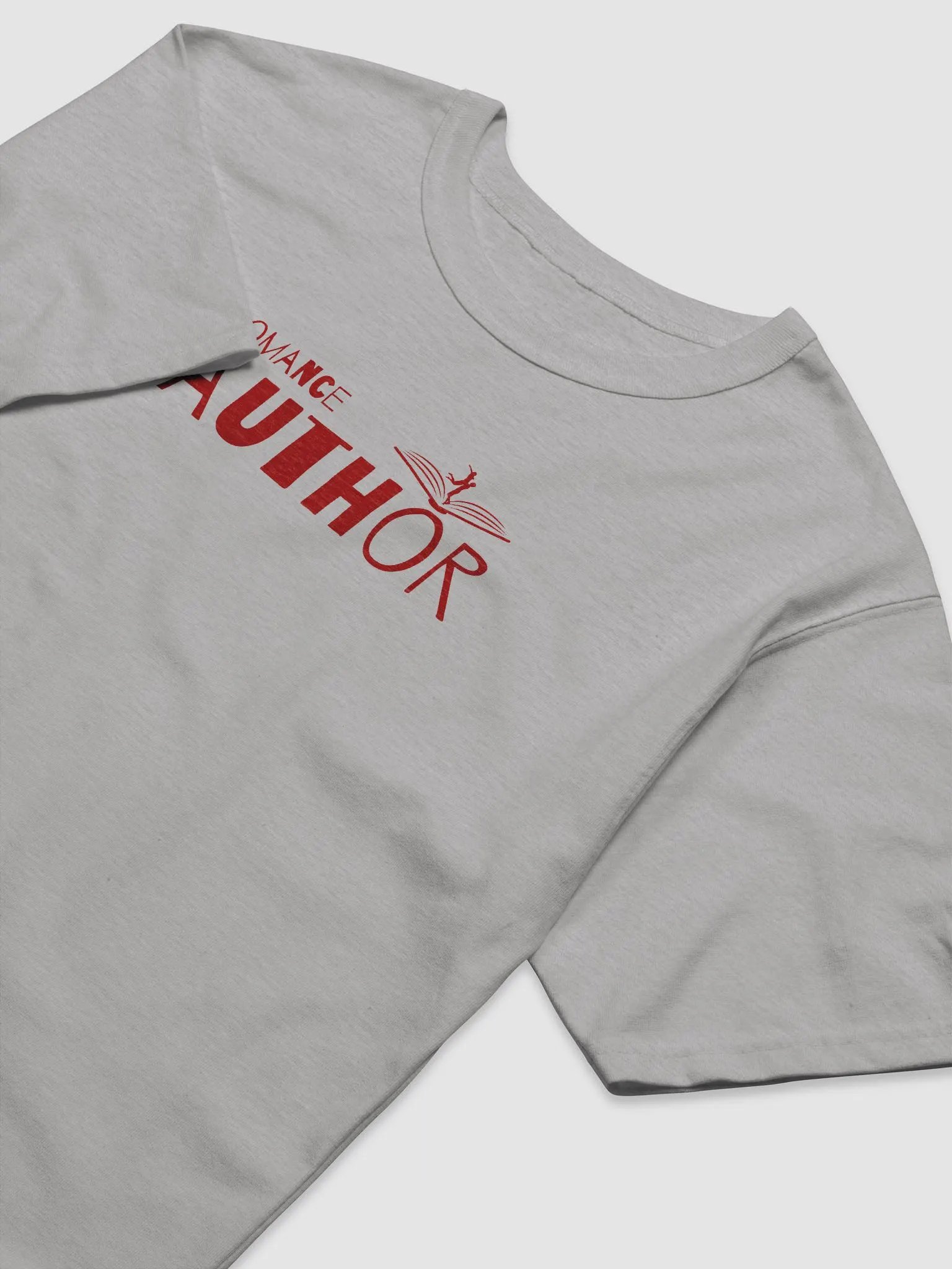 Romance Author Red Text Relaxed Fit T-shirt product image (5)