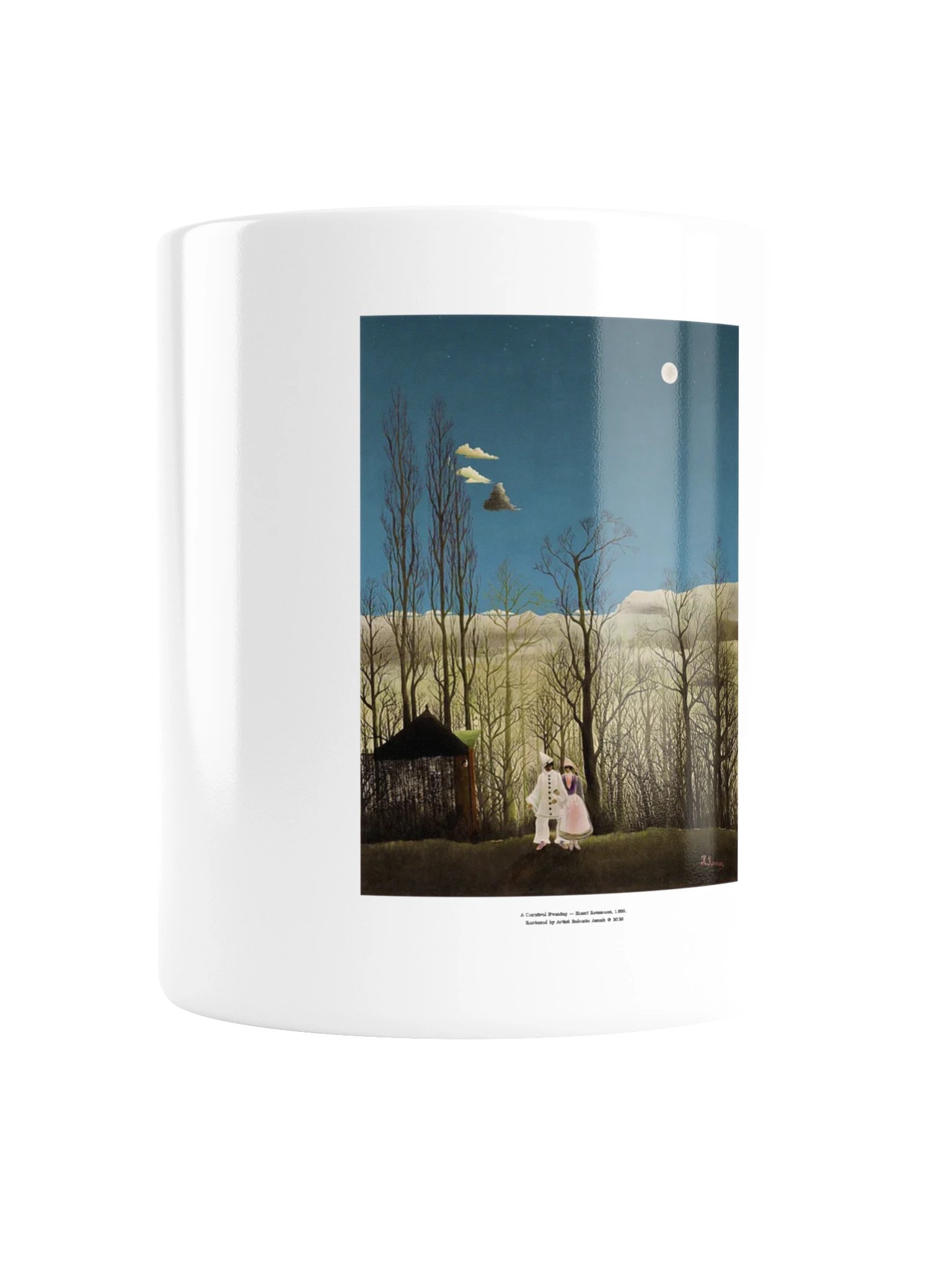 A Carnival Evening — White Mug product image (2)
