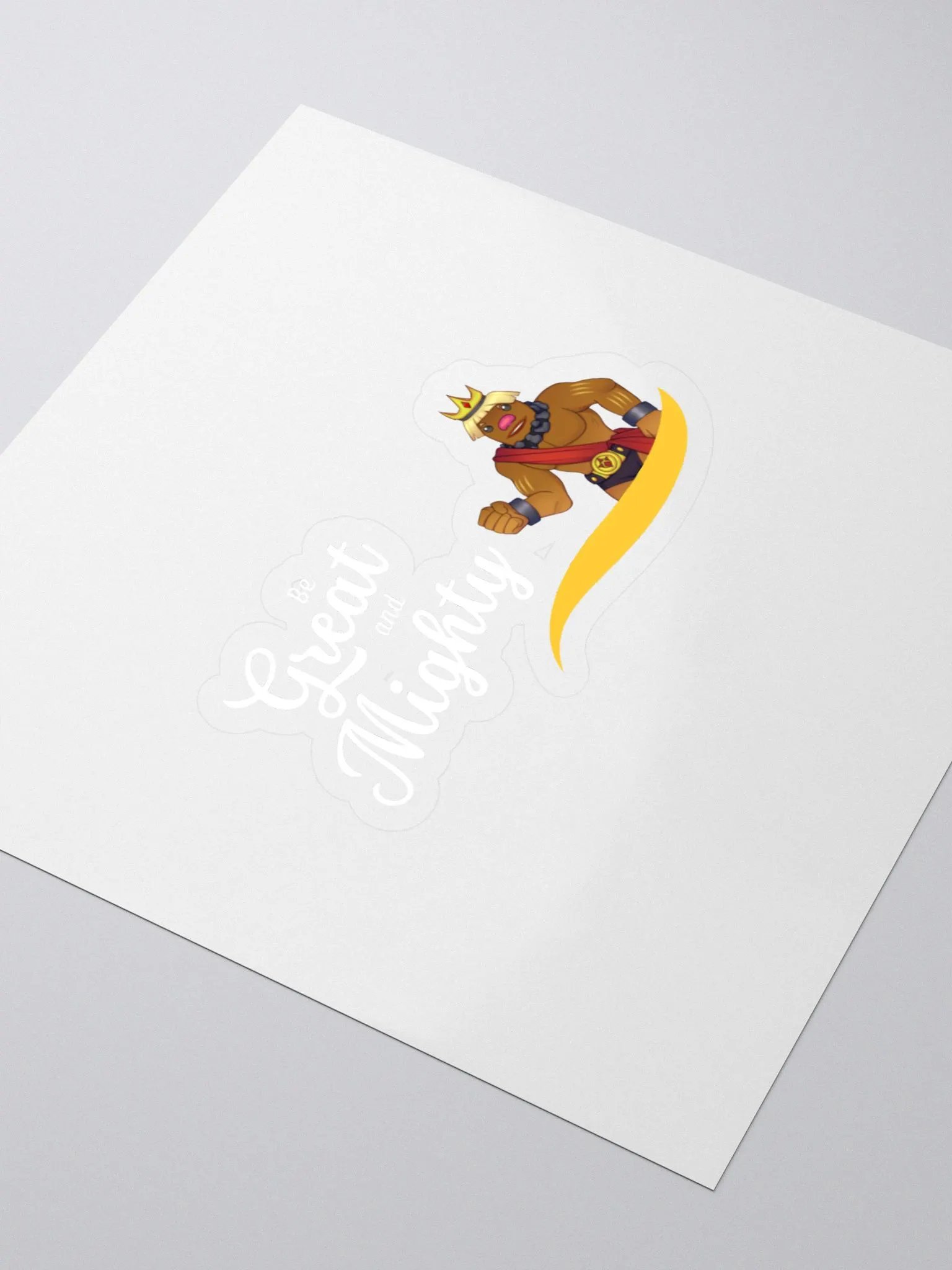 Be Great & Mighty Sticker product image (3)