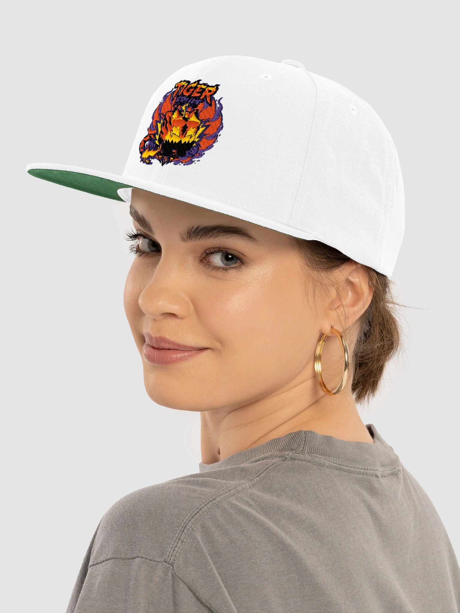 Roblox Gamer Kids Tiger Fruit Embroidered Cap Snapback Gift product image (25)