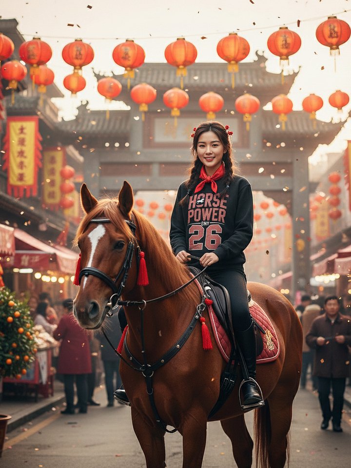 Year of the Horse Chinese New Year Crewneck product image (1)