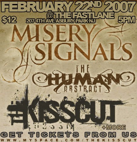 @miserysignals @thehumanabstractofficial @thekisscut another banger. #thekisscutneversaydie #ThrowbackShows #FromTheVault