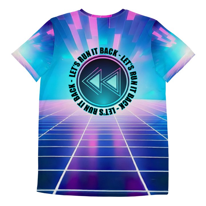 Revitalize Retro Vibes All-Over Print Tee product image (2)