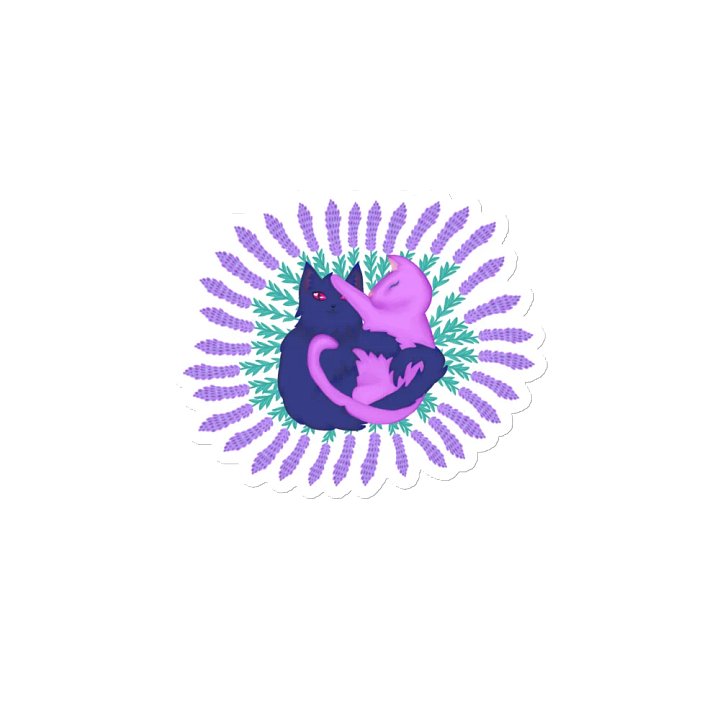 Bi Cats Magnet product image (2)