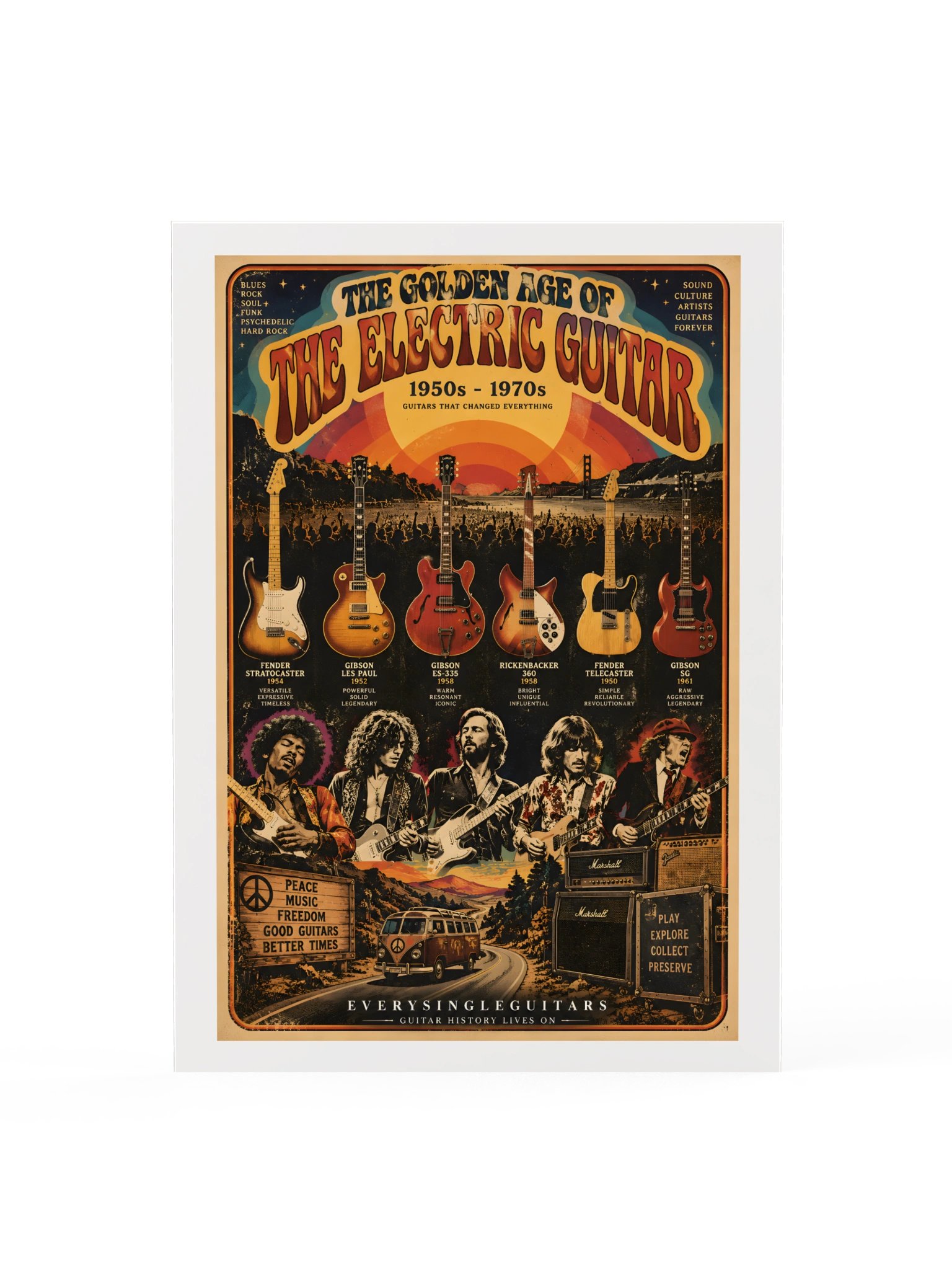 The GOLDEN YEARS | A Tribute to Rock’s Greatest Era 🎸 product image (1)