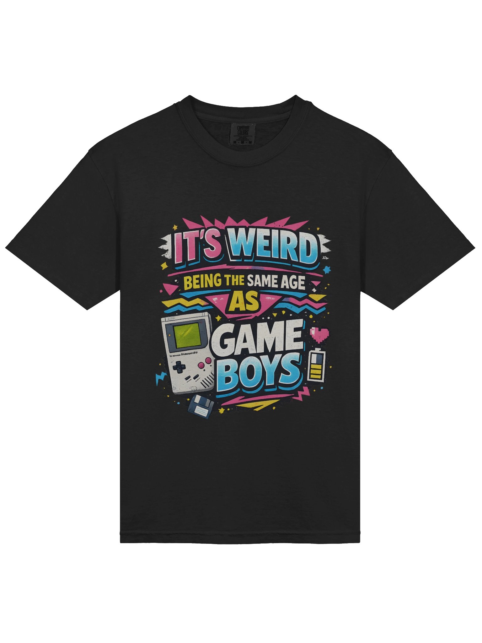 It’s Weird Being the Same Age as Game Boys – Retro 90s Tee product image (4)