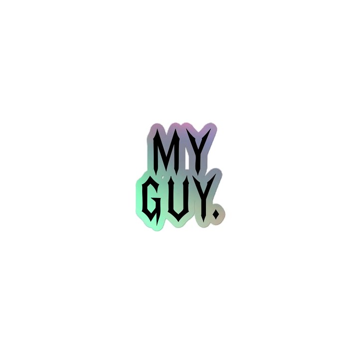 My Guy Sticker product image (1)