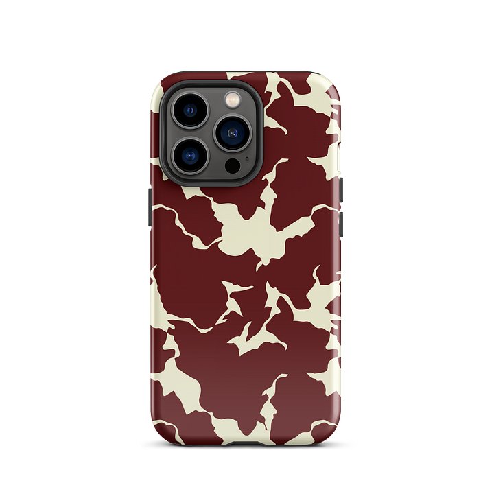 Bordeaux Fractures iPhone Case product image (1)