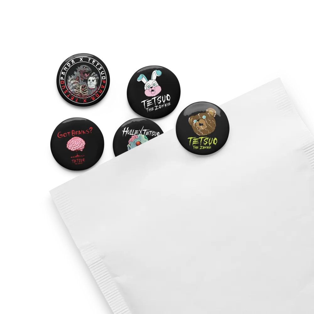 Zombie Gang Pin Buttons product image (13)