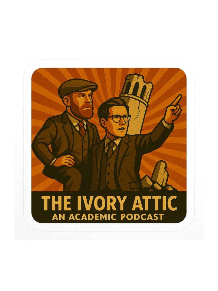 Ivory Attic Logo Sticker product image (1)