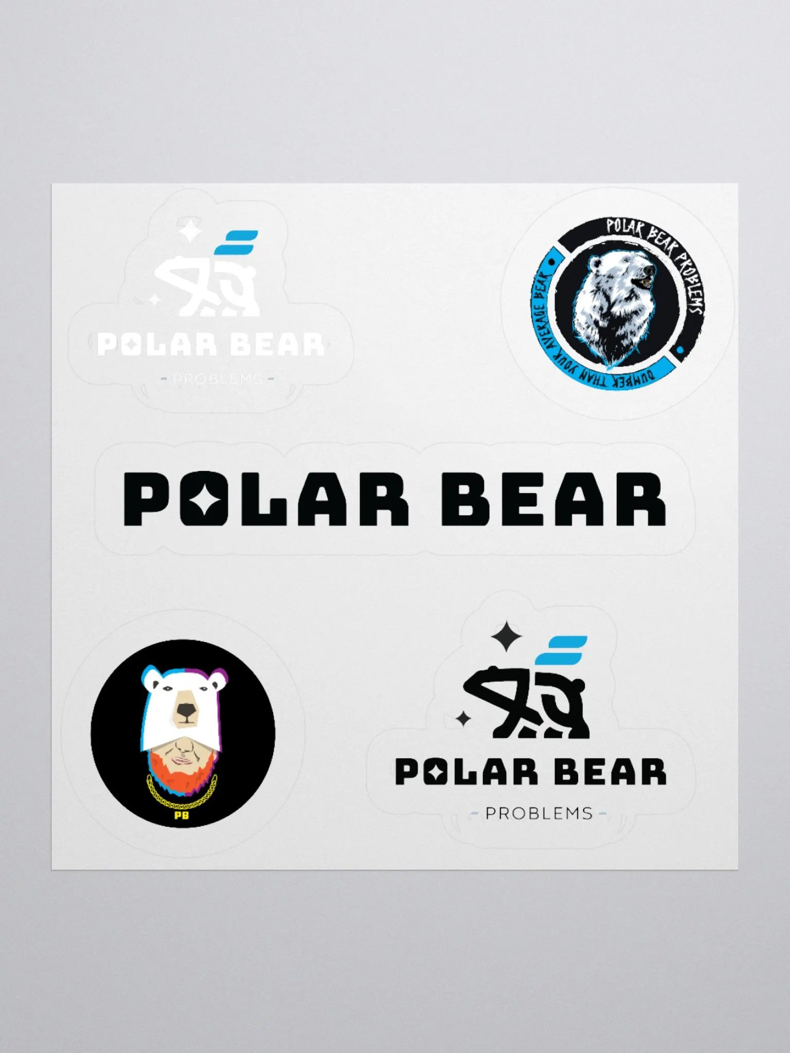 Polar Bear Sticker Sheet product image (11)