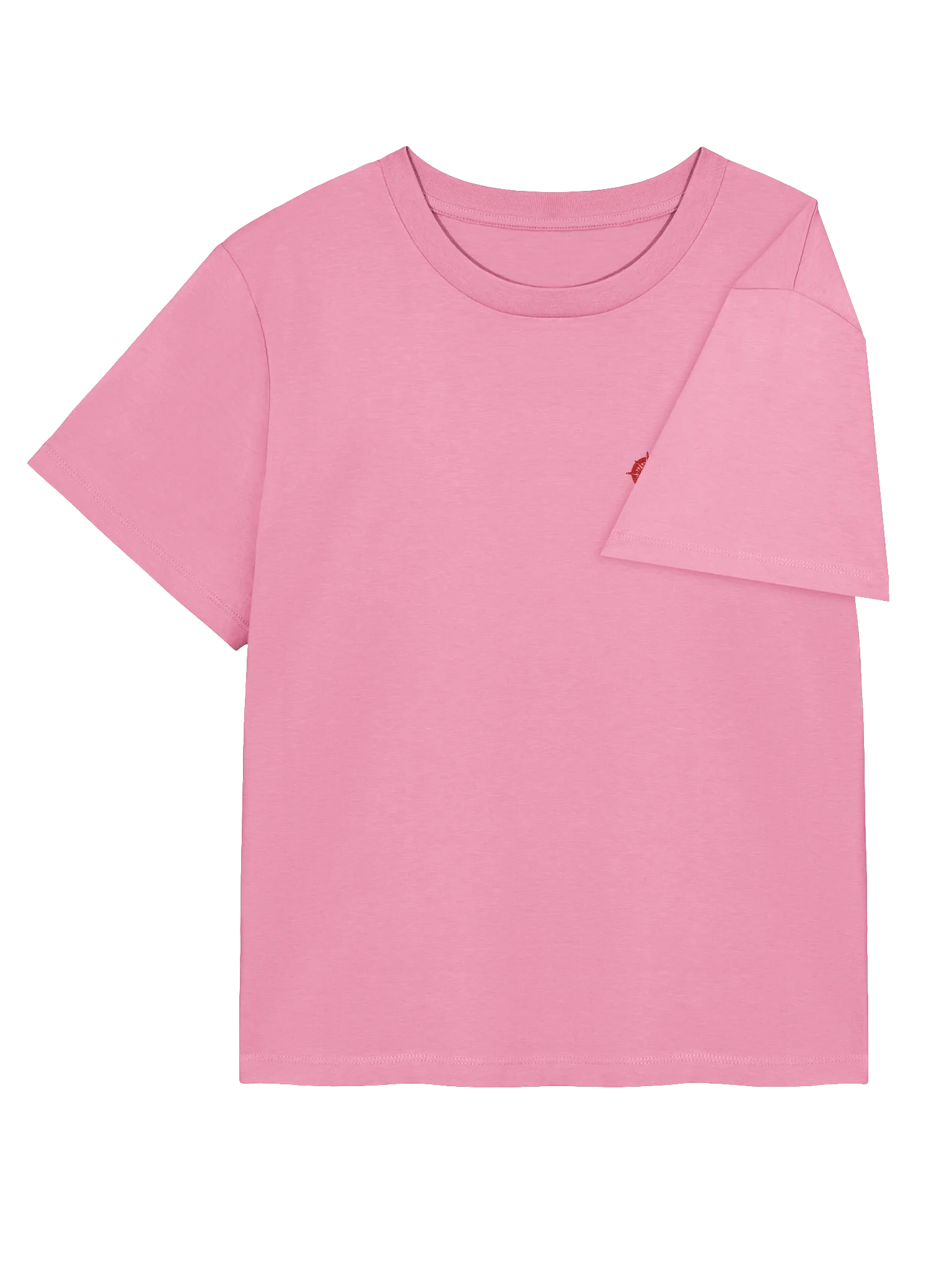 Organic Ribbed Neck T-Shirt (Women's) product image (4)