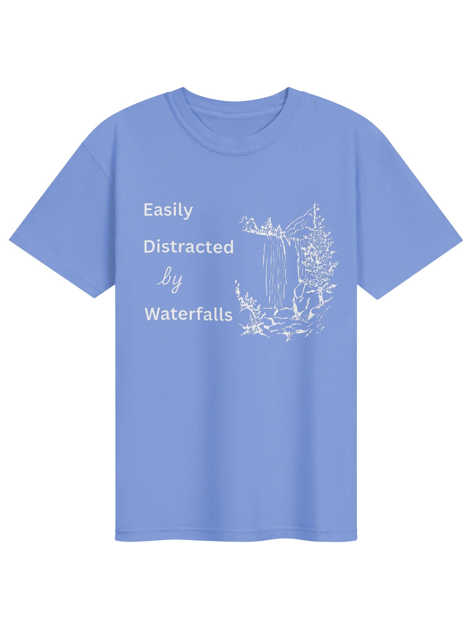 Easily Distracted by Waterfalls Tee product image (33)