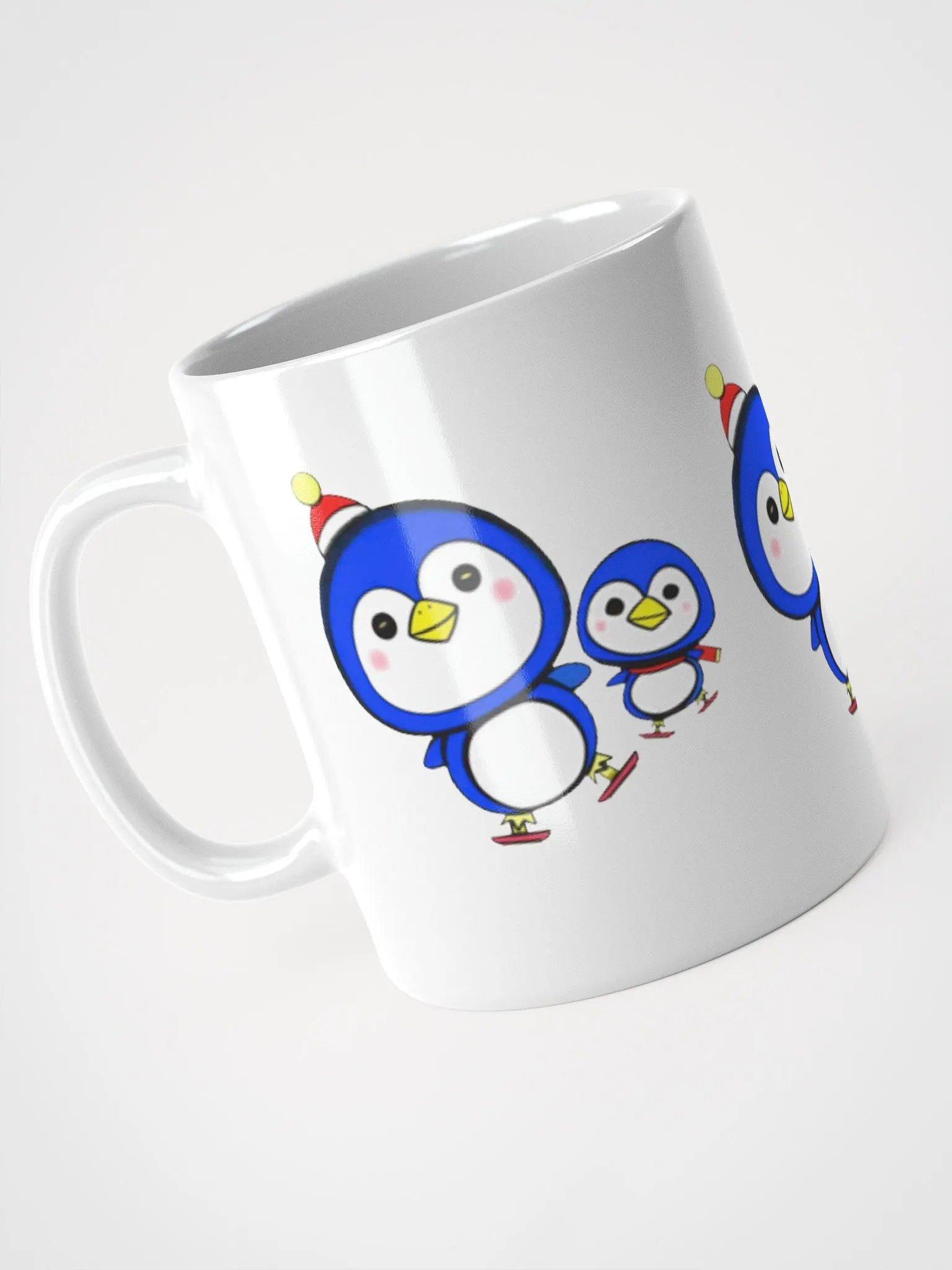 Penguin Party White Glossy Mug product image (7)