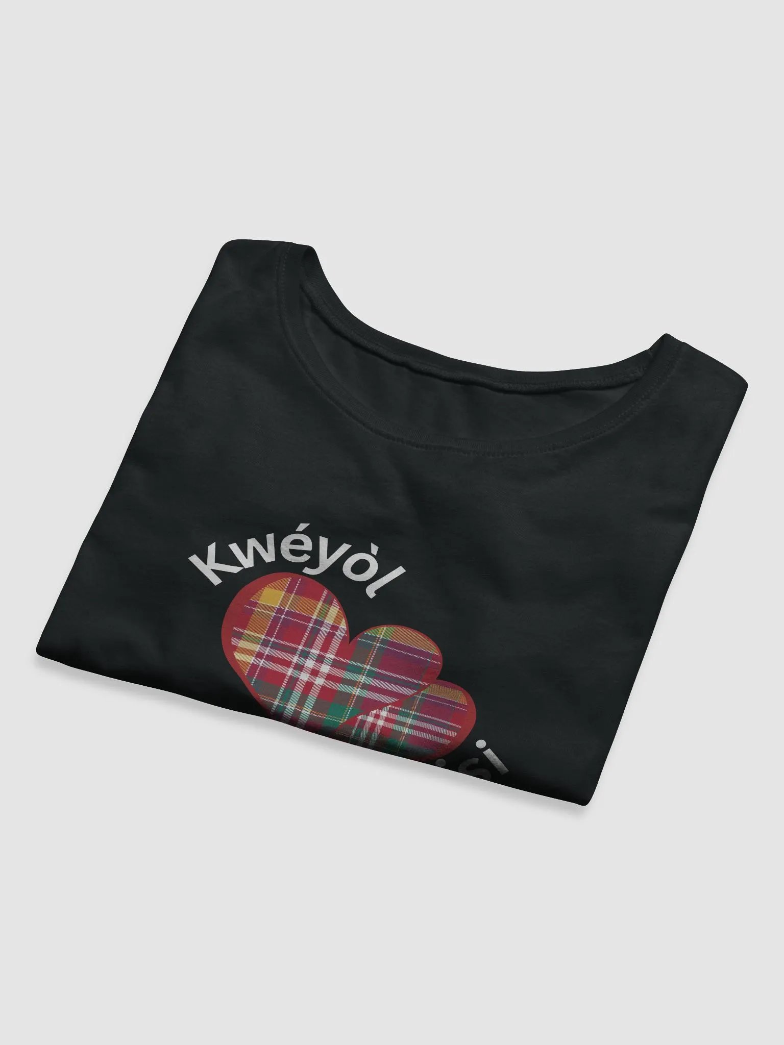 Madras Heart Embrace Women's Crop Tee product image (9)