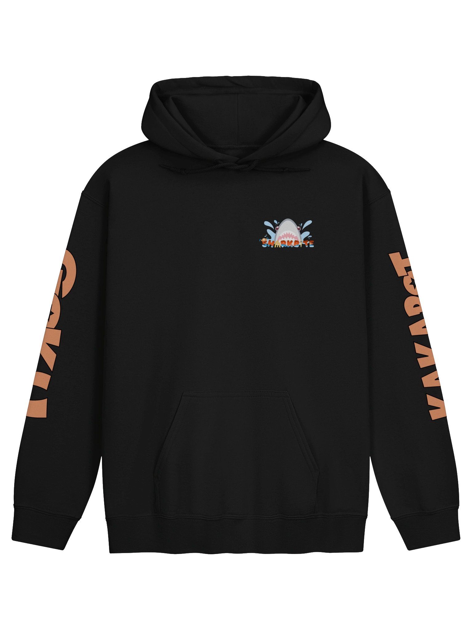 Saiyan Shark Hoodie w/ Colored Text product image (2)