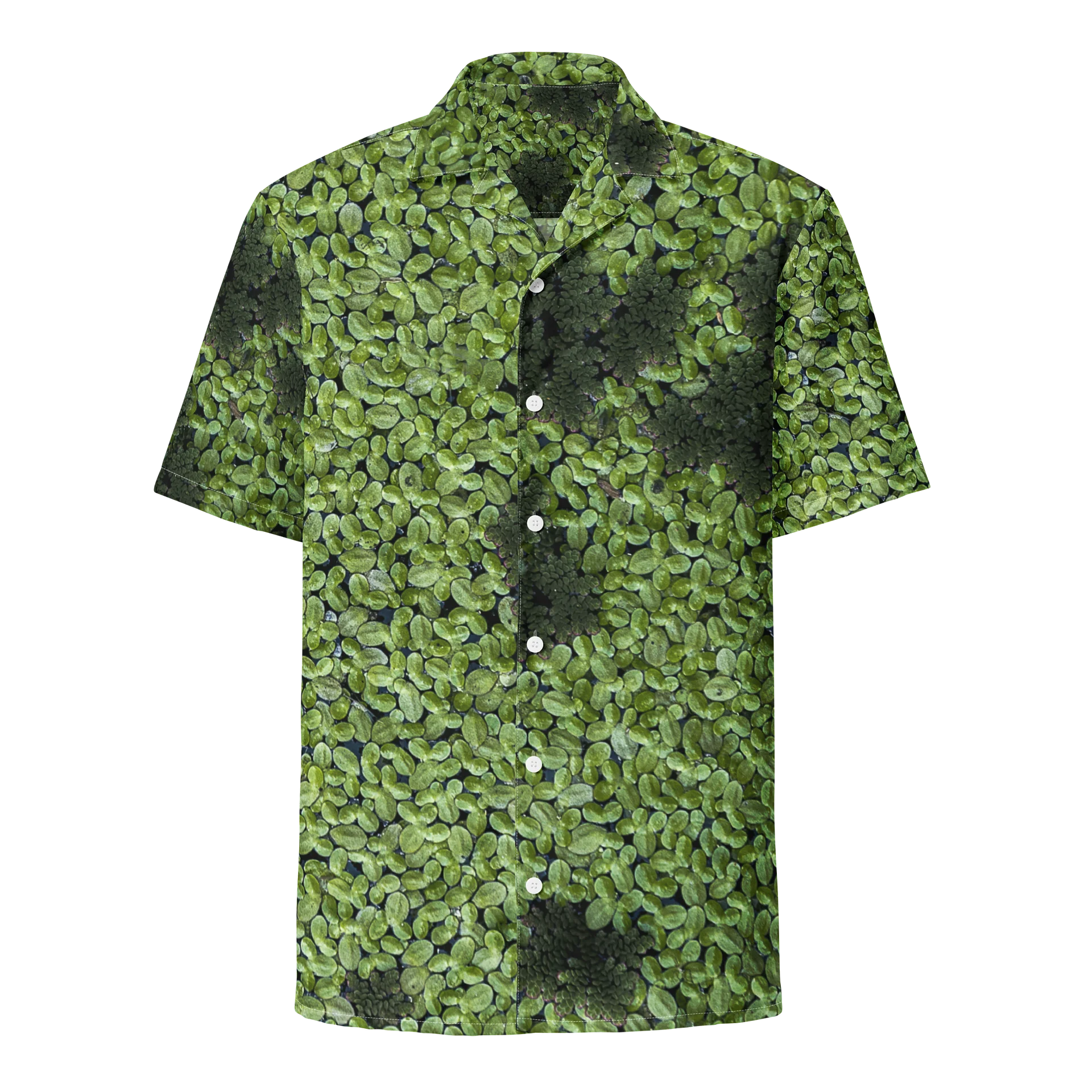 Verdant Life All-Over Print Unisex Hawaiian Shirt product image (1)