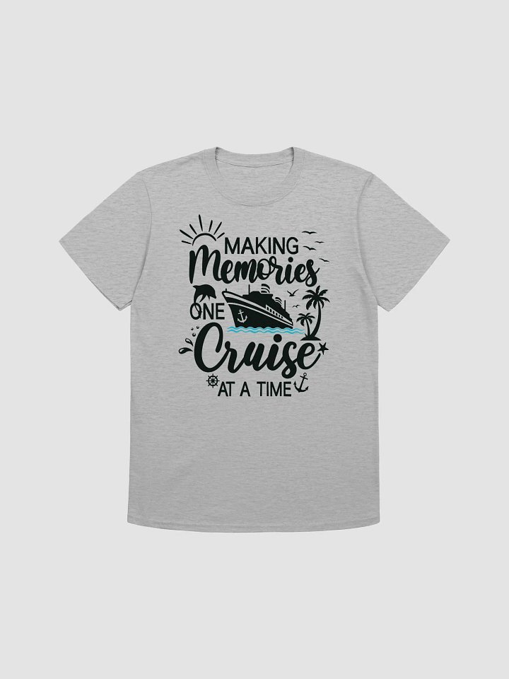 Making Memories One Cruise at a Time Unisex Softstyle T-Shirt Light Colours product image (1)