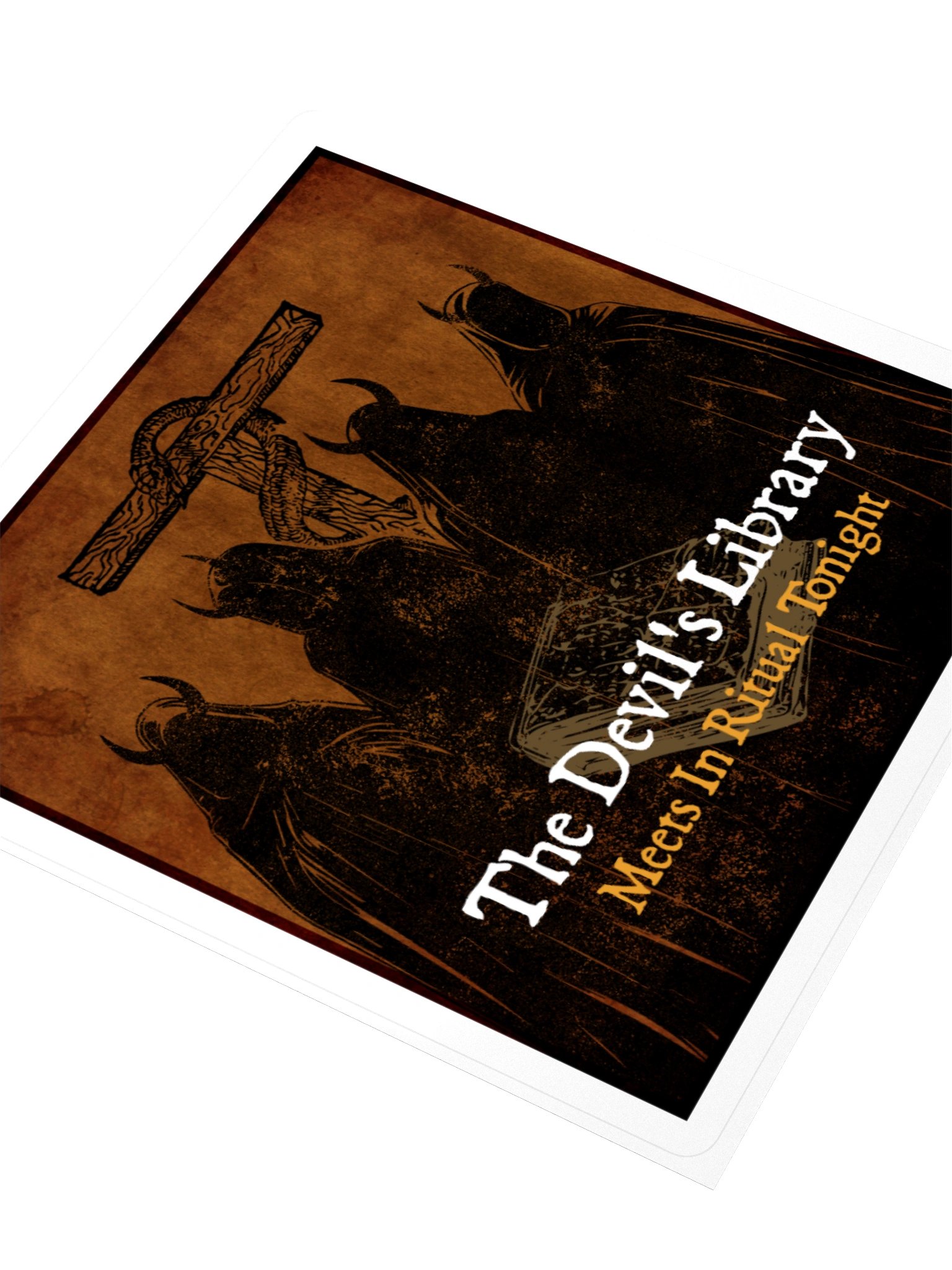 The Devil's Library Ritual Sticker product image (7)