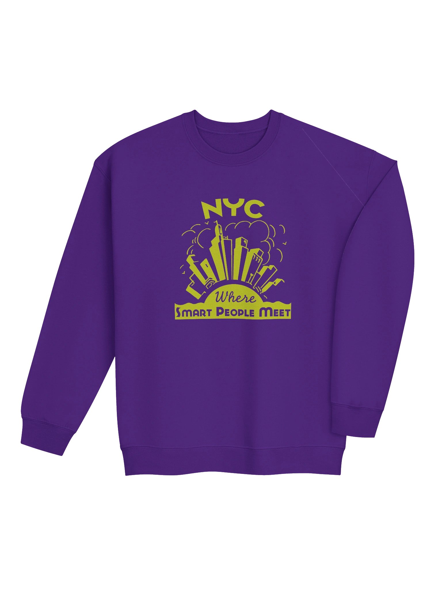 'NYC Smart' Sweatshirt — Dark product image (3)