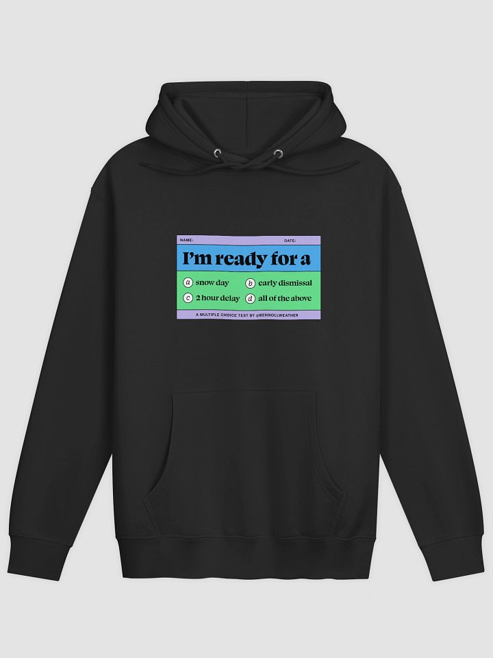 I'm ready hoodie ❄️ (color logo) product image (1)