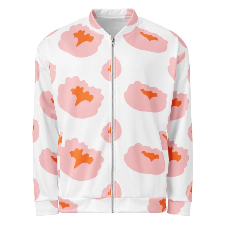 Customizable Bat Pattern Bomber Jacket product image (1)