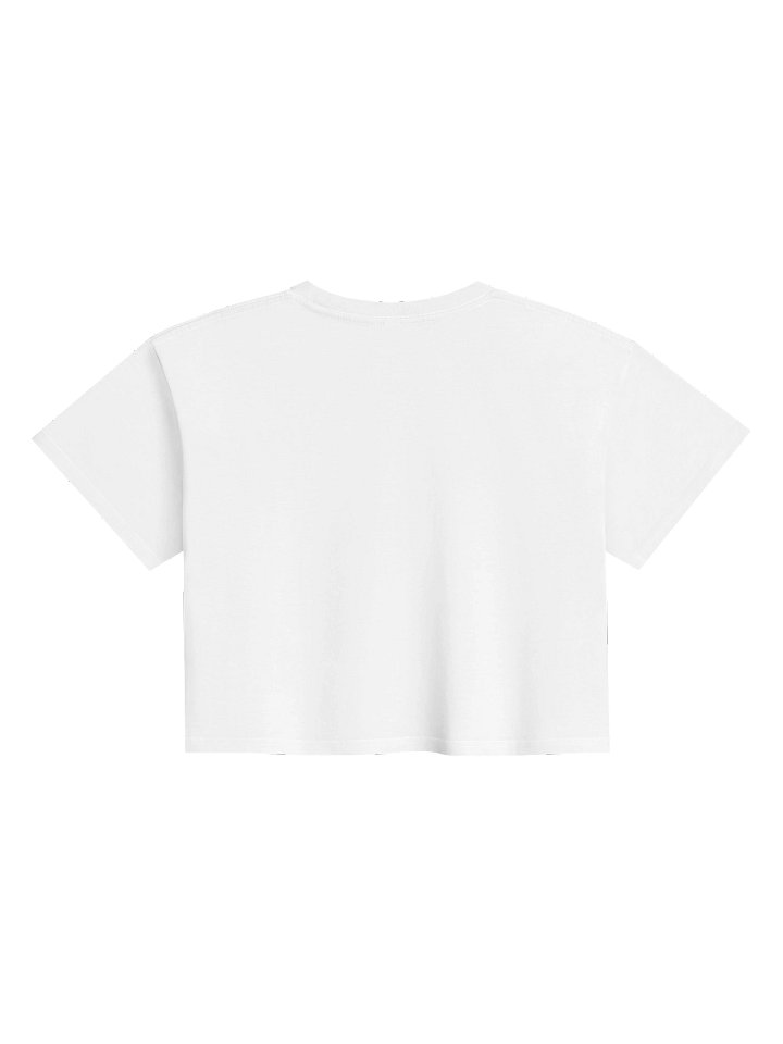 Please Do Not Touch Crop Tee – Statement Front Print Shirt product image (2)