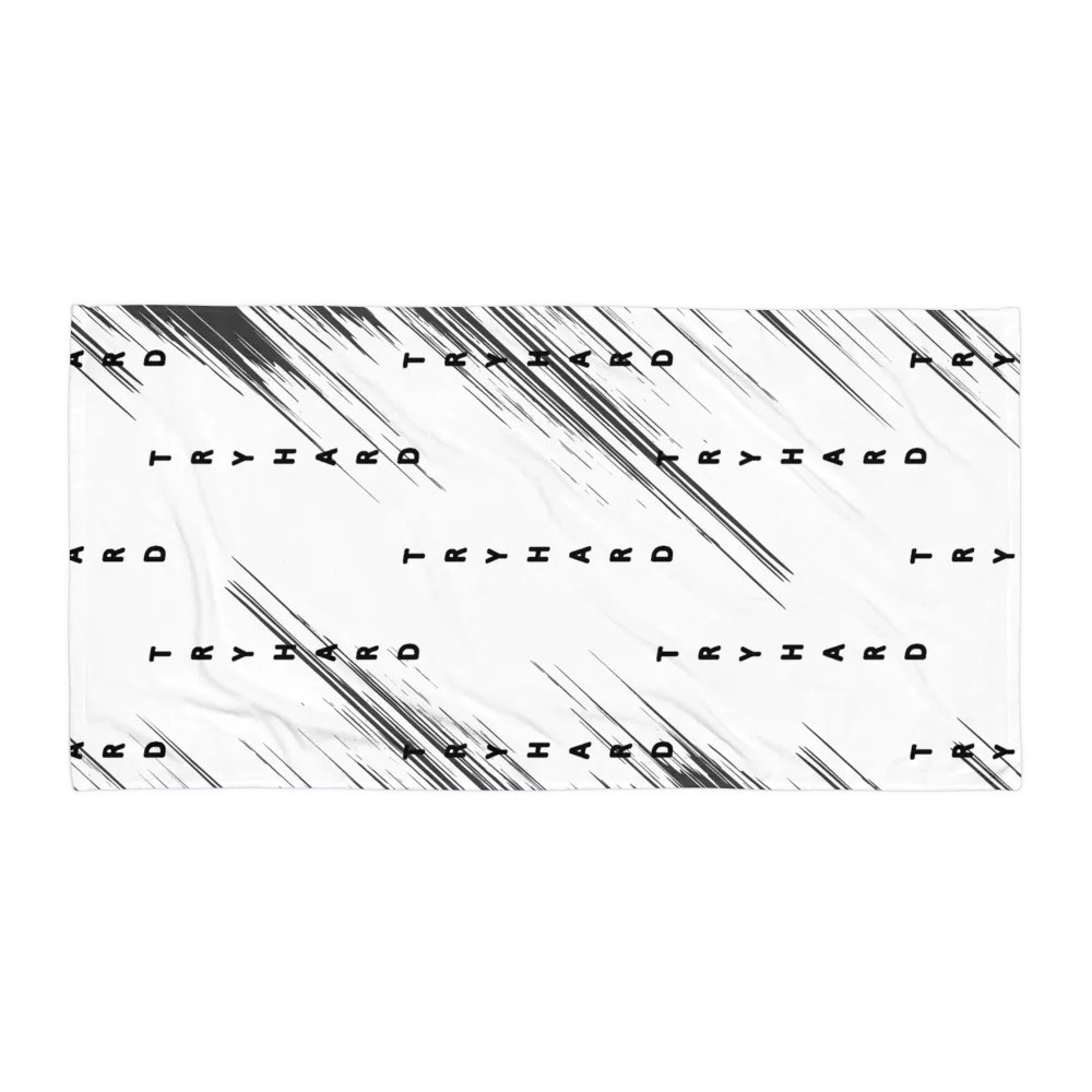 TRY HARD Towel product image (1)