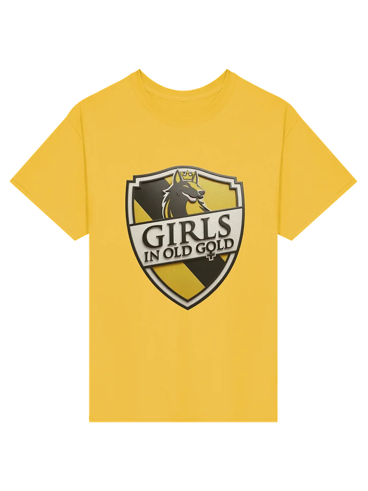 Girls In old Gold Logo Tee product image (1)