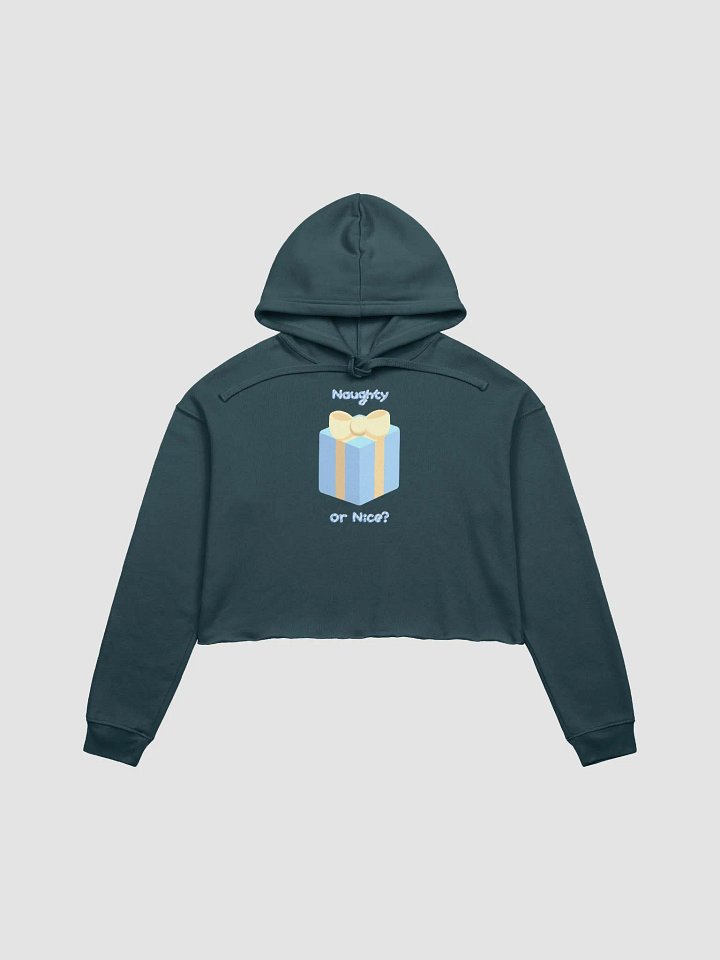 Blue Gift Cropped Hoodie product image (1)