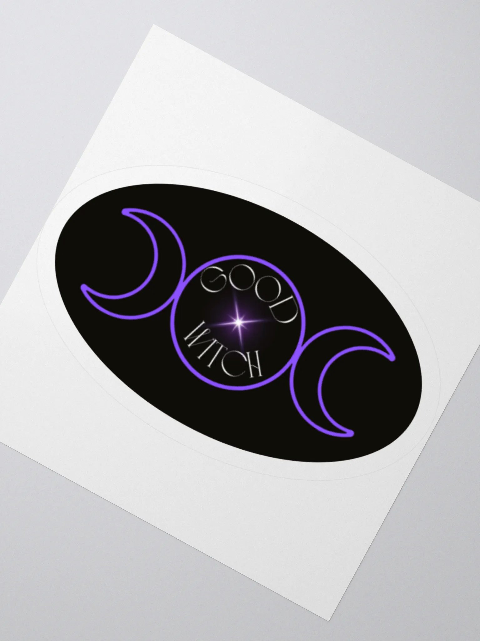 Good Witch Sticker (oval) product image (2)