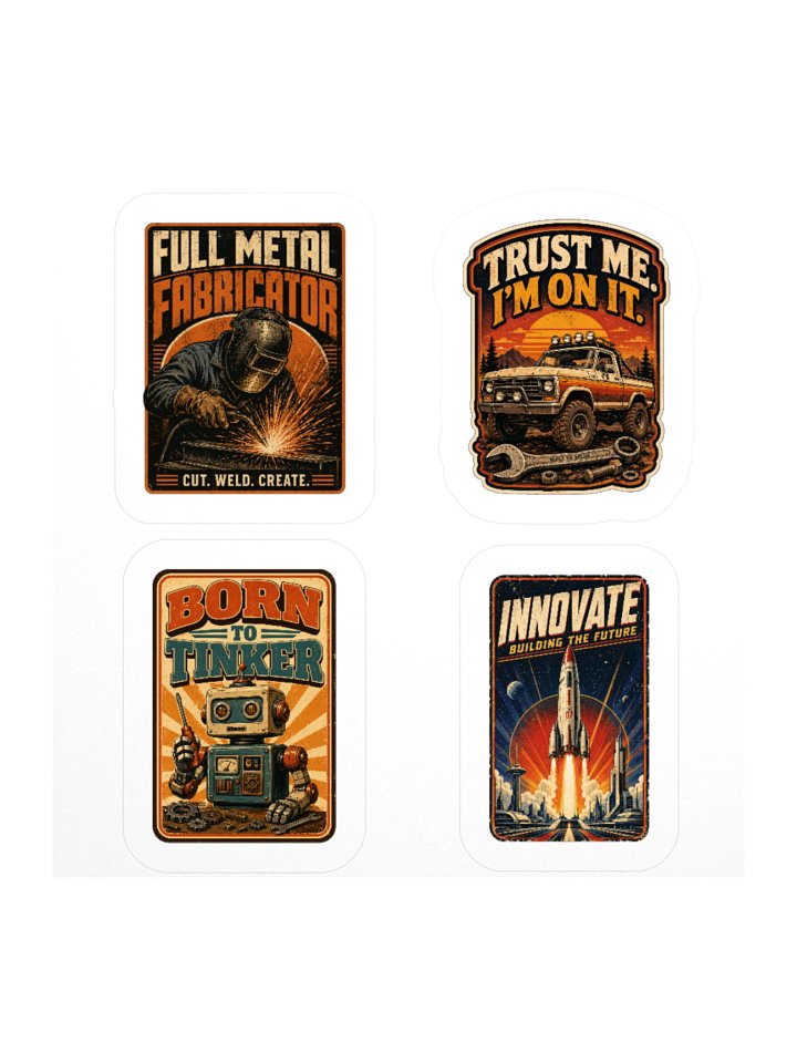 Built to Tinker Sticker Pack product image (2)
