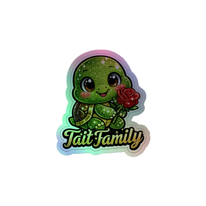 Shiny Turtle Sticker product image (2)