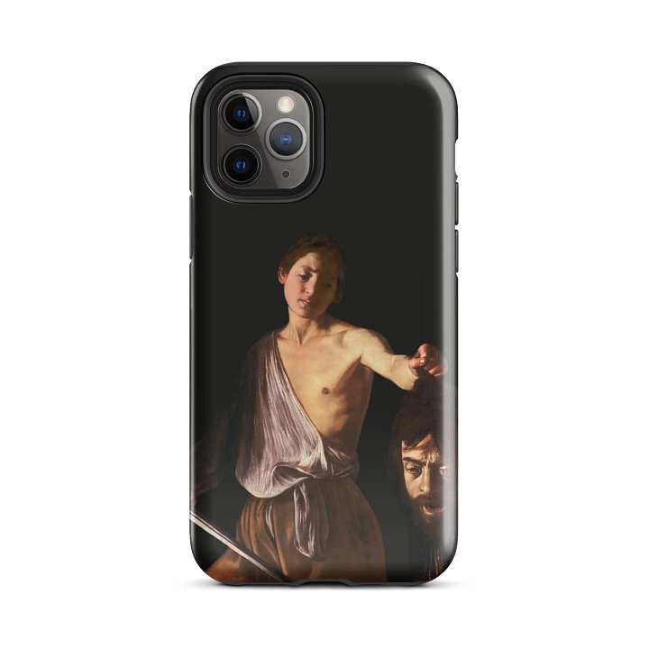Caravaggio – David with the Head of Goliath iPhone® Tough Case product image (2)
