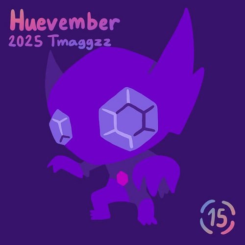 Huevember day 15. Last one for this year, wish me better luck next time 😅
 #huevember #pokemon #digitaldrawing