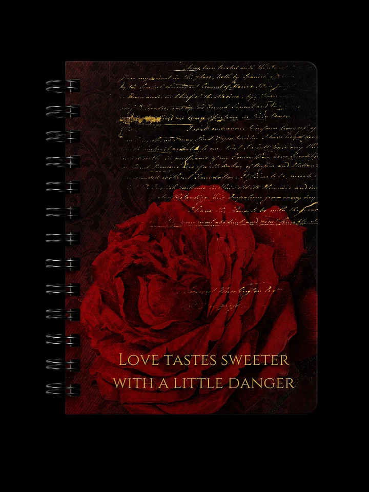 Crimson Reverie Spiral Journal product image (2)