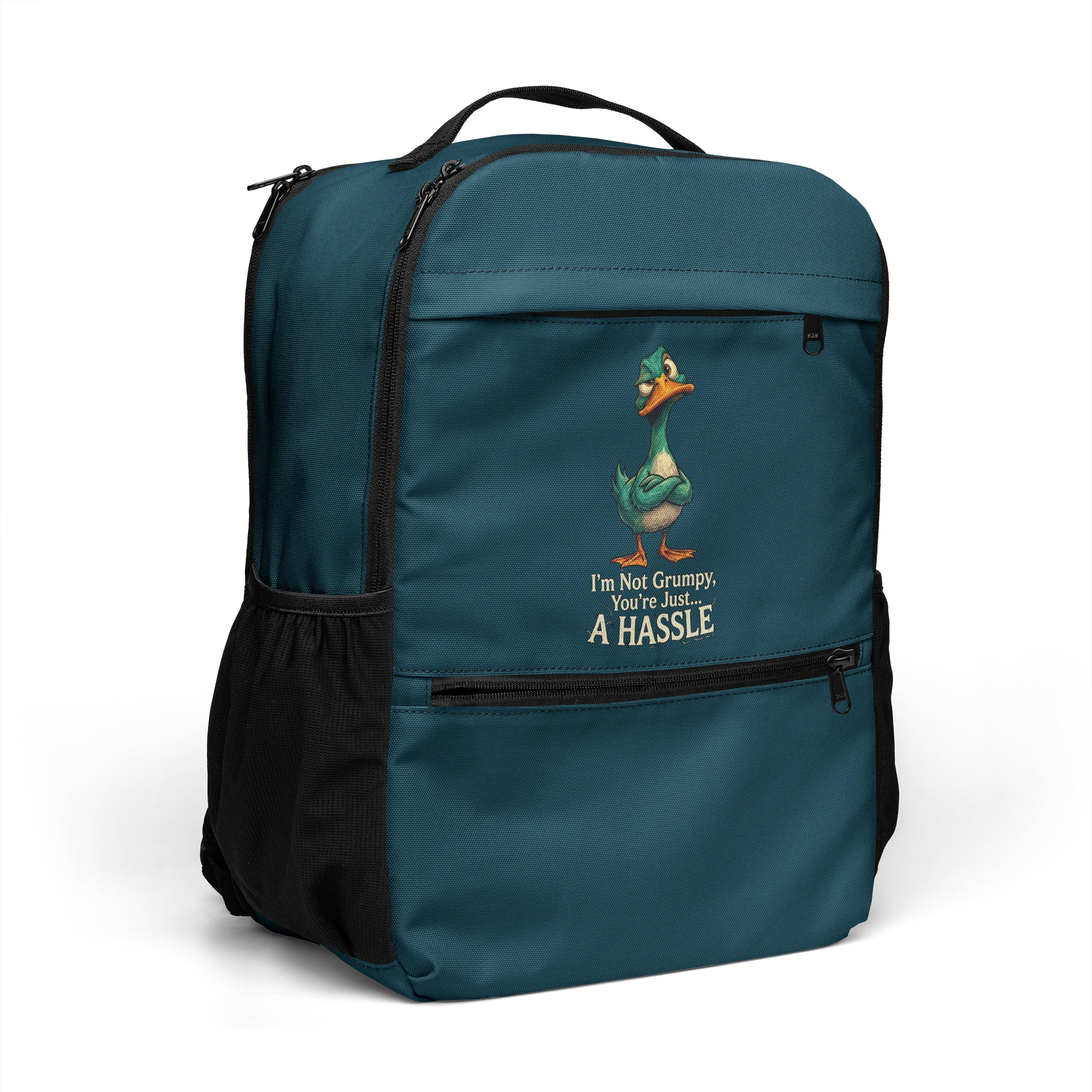 "I'm Not Grumpy" Premium Everyday Backpack – Stylish, Durable & Fun product image (7)