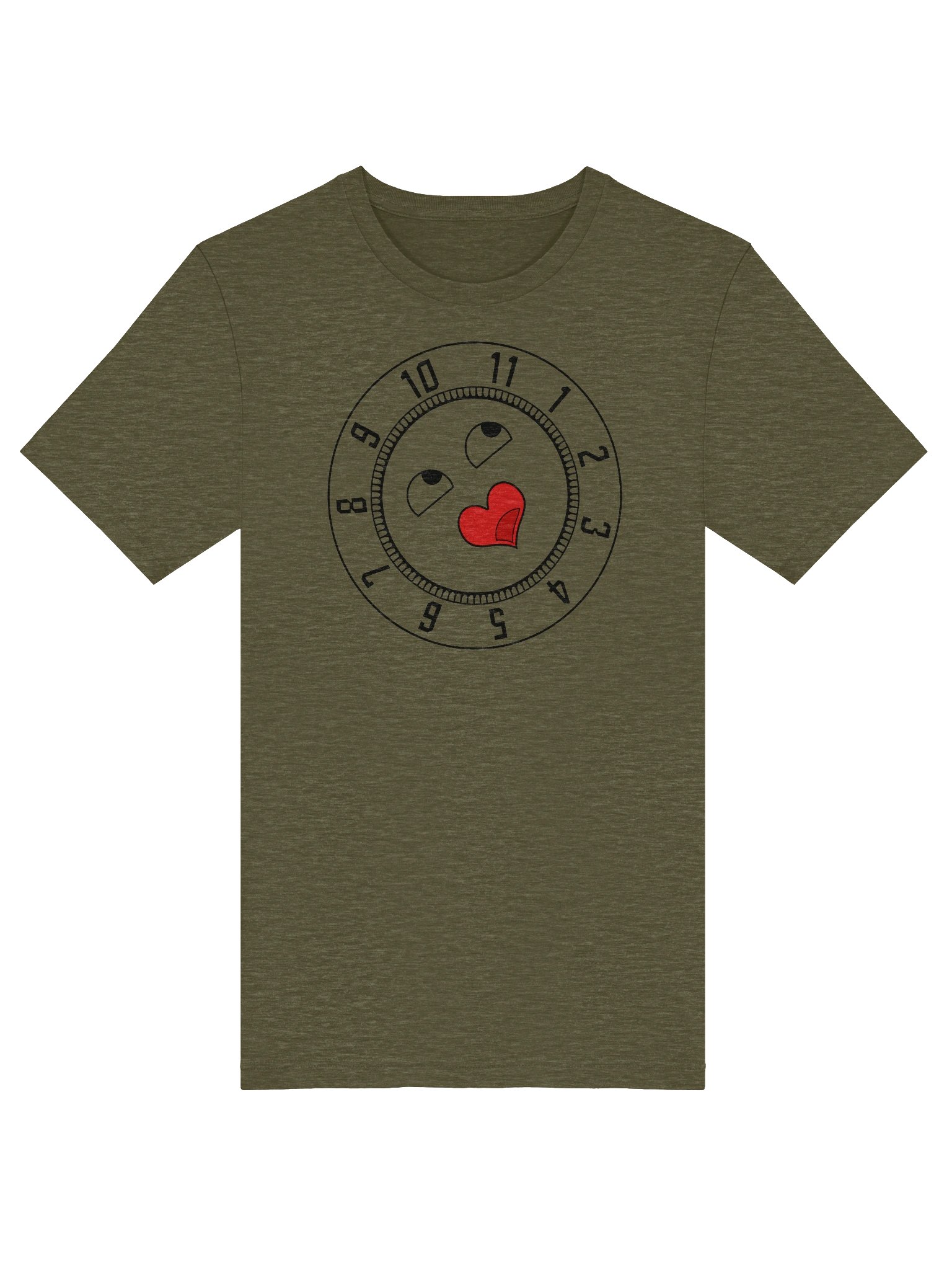 I Love Fuzz - Guitar Pedal Knob Shirt (knob only, no added text) product image (5)